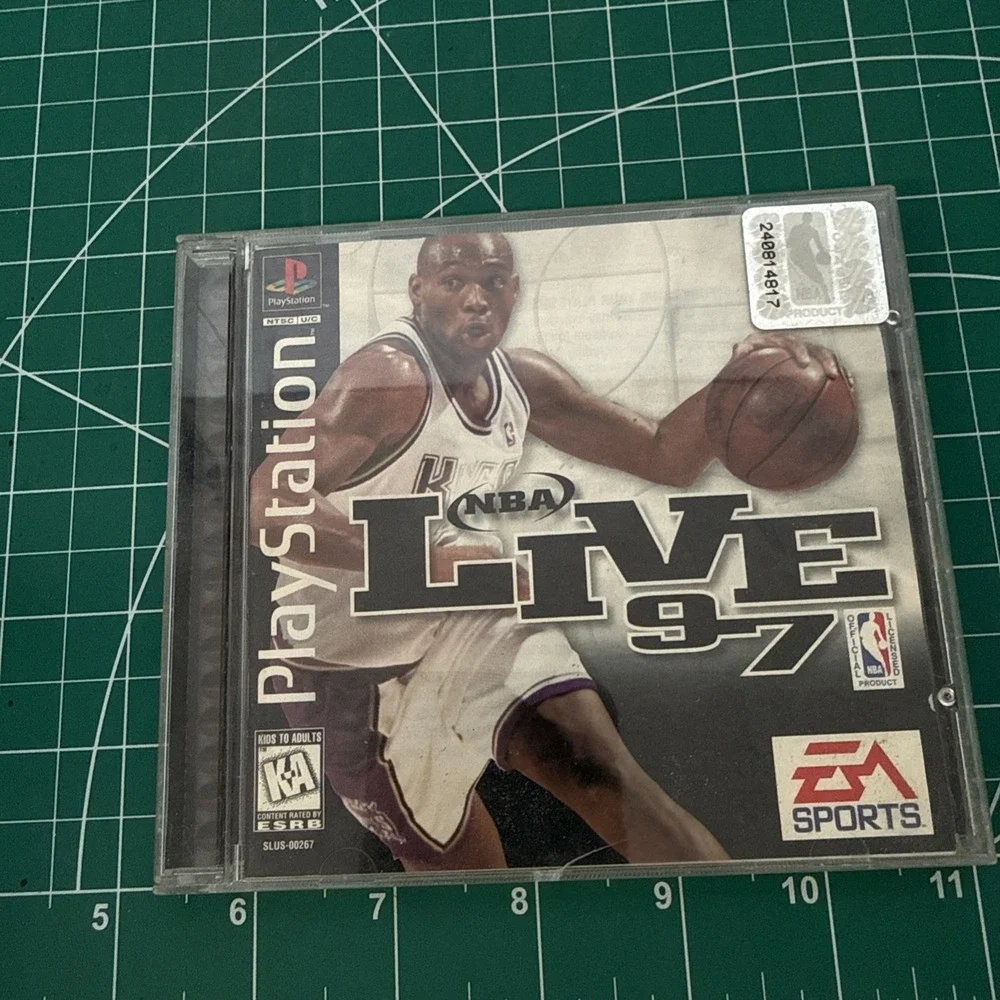 EA Sports NBA Live 97 Sony PlayStation 1 1996 Used Rated K-A
